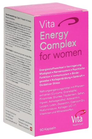 VITA ENERGY COMPLEX for women Kaps     Glas 90 Stk