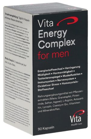 VITA ENERGY COMPLEX for men Kaps       Glas 90 Stk