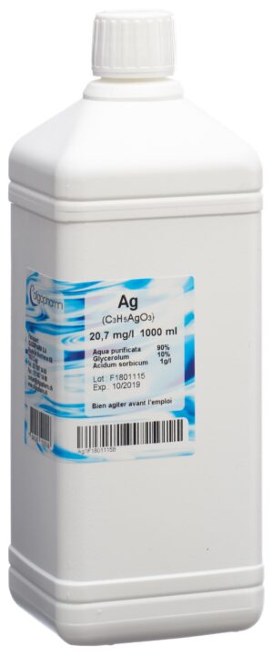 OLIGOPHARM Silber Lös 20.700 mg/l          1000 ml