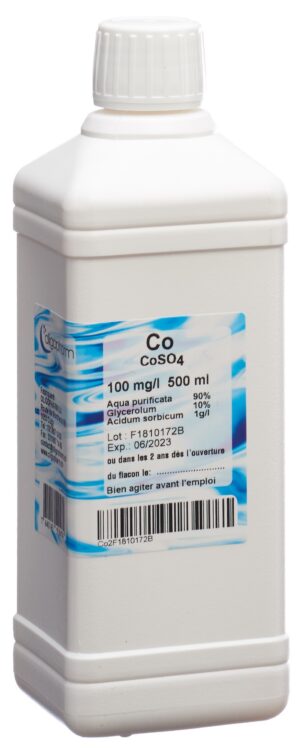 OLIGOPHARM Cobalt Lös 100 mg/l              500 ml