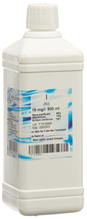 OLIGOPHARM Iod Lös 15 mg/l                  500 ml