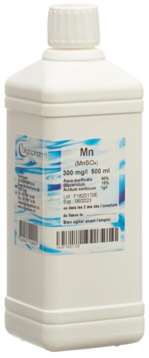 OLIGOPHARM Mangan Lös 300 mg/l              500 ml