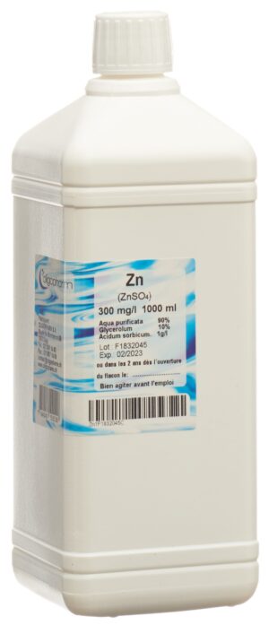 OLIGOPHARM Zink Lös 300 mg/l               1000 ml