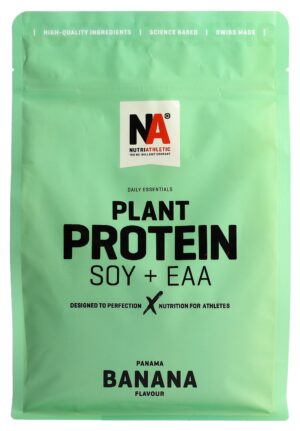 NUTRIATHLETIC Plant Prot+EAA Soja Banana 800 g