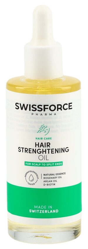 SWISSFORCE Stärkendes Haaröl veg Pip Fl 75 ml