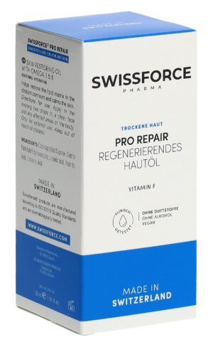 SWISSFORCE Regenerier Hautöl veg o AlkPipfFl 30 ml