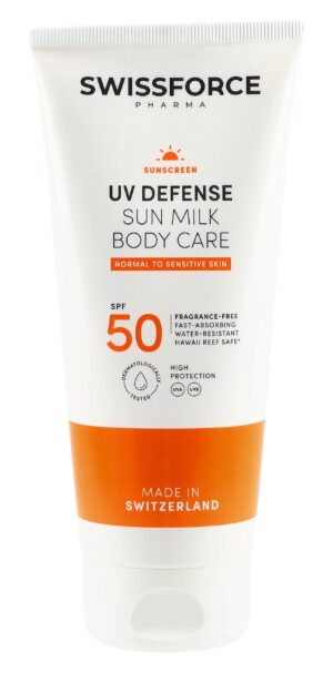 SWISSFORCE Sonnenmil LSF50 PA veg parfumfTb 200 ml