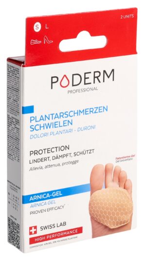 PODERM PROF Schutzpolst S Fusssohlen/Schwie  2 Stk