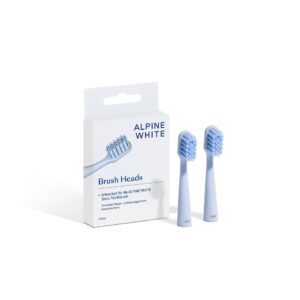 ALPINE WHITE Brush Heads                 Box 2 Stk