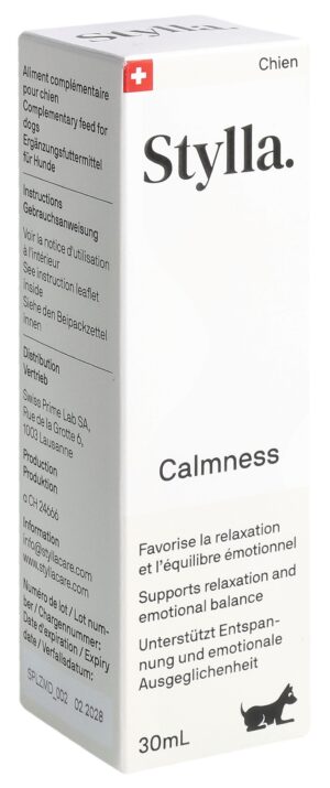 STYLLA Calmness für Hunde Tropfen Pip Fl 30 ml