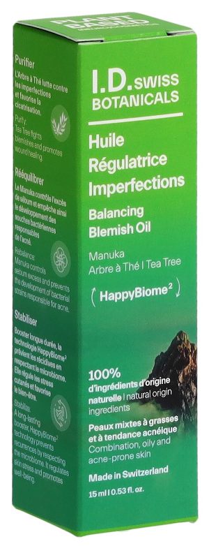 I.D.SWISS BOTANICALS Öl Hautunreinh reGlasfl 15 ml