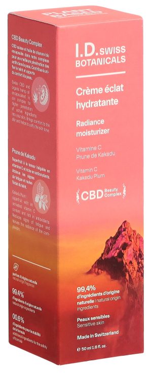 I.D.SWISS BOTANICALS Glow-Creme feuchtigkeTb 50 ml