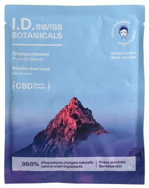 I.D.SWISS BOTANICALS Tuchmaske entspannenBtl 20 ml