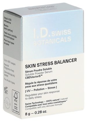 I.D.SWISS BOTANICALS Skin stress Bal PudGlasfl 8 g