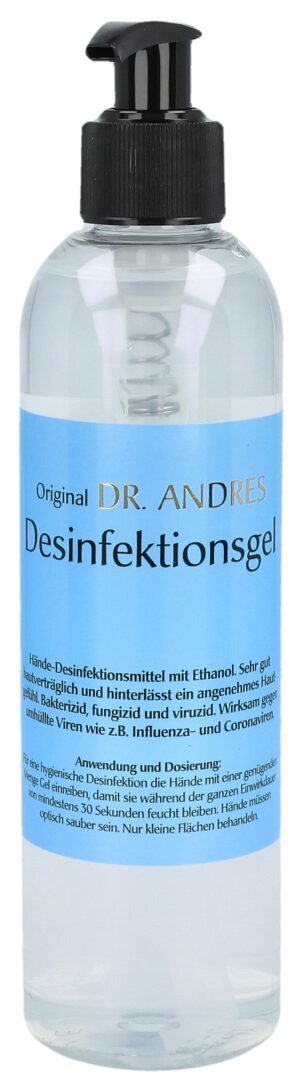 ANDRES Desinfektionsgel Disp 250 ml