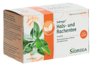 SIDROGA Hals- und Rachentee         20 Btl 2.500 g