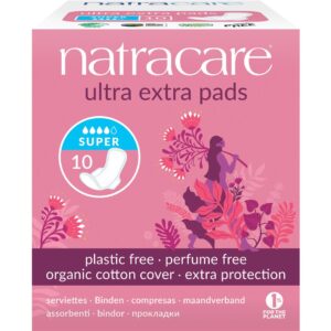 NATRACARE Damenbinden Flügel ultra ext sup  10 Stk
