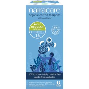 NATRACARE Tampons mit Applikator regular    16 Stk