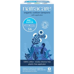 NATRACARE Tampons mit Applikator super      16 Stk
