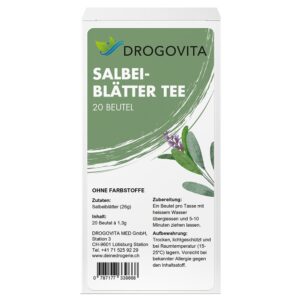 DROGOVITA Salbei Tee Btl 20 Stk