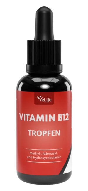 VELIFE Vitamin B12 Tropfen 250 mcg TrTropffl 50 ml