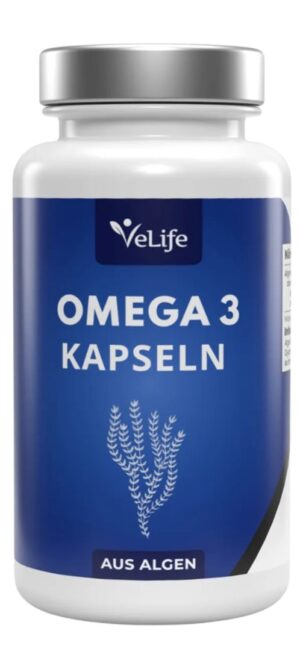VELIFE Omega 3 Kaps vegan Ds 60 Stk
