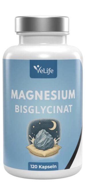 VELIFE Magnesium Bisglycinat Kaps 120 Stk