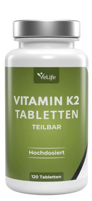 VELIFE Vitamin K2 Tabl 200 mcg          Ds 120 Stk