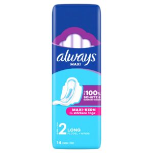 ALWAYS Maxi Binde Long mit Flügeln          14 Stk