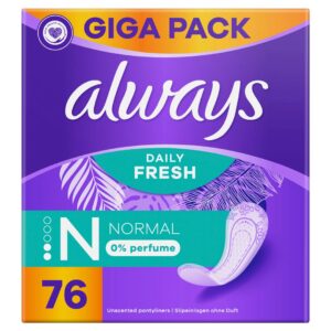 ALWAYS Slipeinlage Normal ohne Duft GigaP   76 Stk