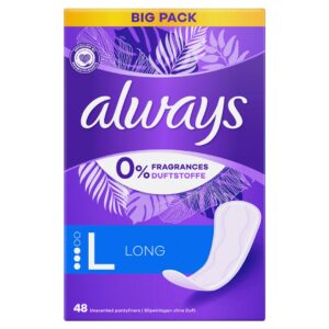 ALWAYS Slipeinl Daily Prot Long 0% BigP     48 Stk