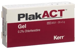 PLAKACT Gel 0.200 % Chlorhexidin         20 Tb 5 g