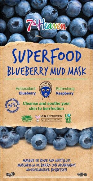 7TH HEAVEN Mud Mask Superfood Bluberry        10 g