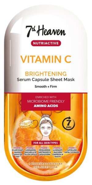 7TH HEAVEN Sheet Mask Nutriact Vitamin C     10 ml