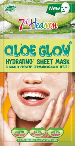 7TH HEAVEN Sheet Mask Beauty Aloe Glow       16 ml