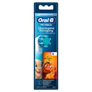 ORAL-B Aufsteckbürsten Kids Lion King Karton 4 Stk