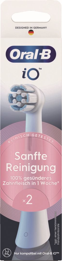 ORAL-B iO Aufsteckbürste sanfte Reinigung    2 Stk