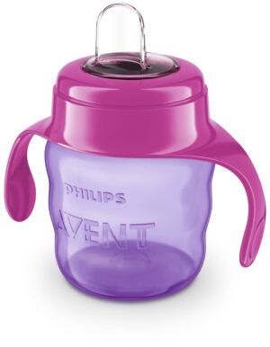 PHILIPS AVENT Schnabelbecher 200ml 6+M pink/lila