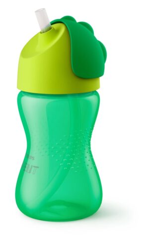 PHILIPS AVENT Strohhalm-Becher 300ml Boy grün