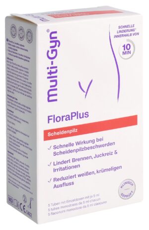 MULTI-GYN FloraPlus Gel Scheidenpilz     5 Tb 5 ml
