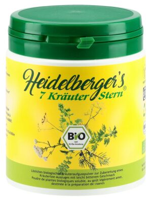 HEIDELBERGERS 7 Kräuter Stern Plv Bio     Ds 250 g