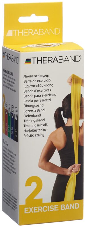 THERA BAND 2.5mx12.7cm gelb leicht